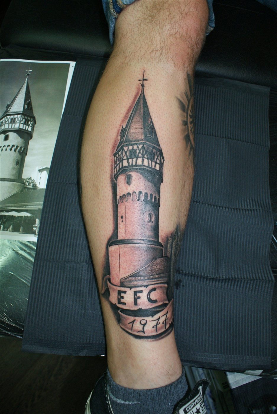 Leuchtturm Tattoo Motiv